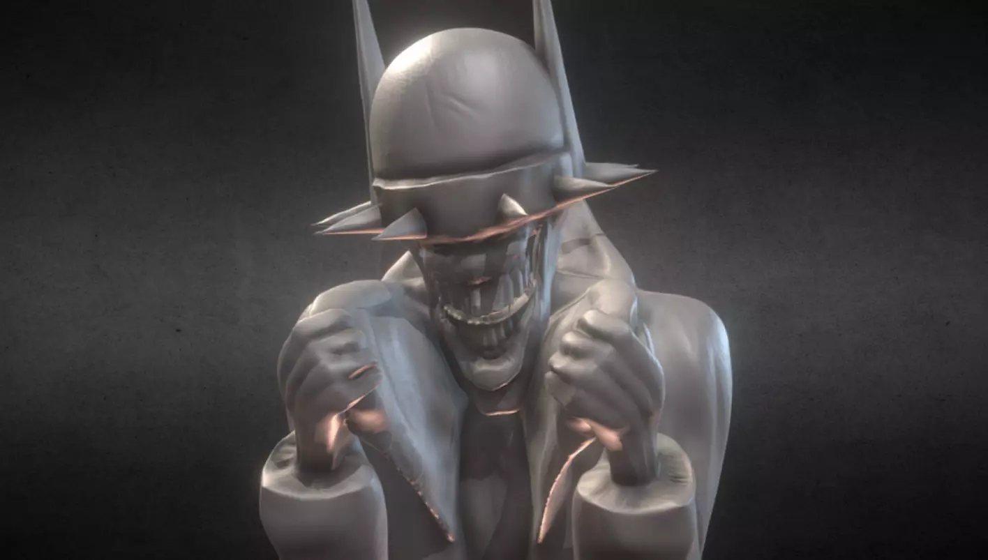 The Batman Who Laughs - 3D Printable Bust 3D print model_0