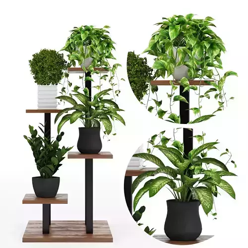 Indoor plant stand 02