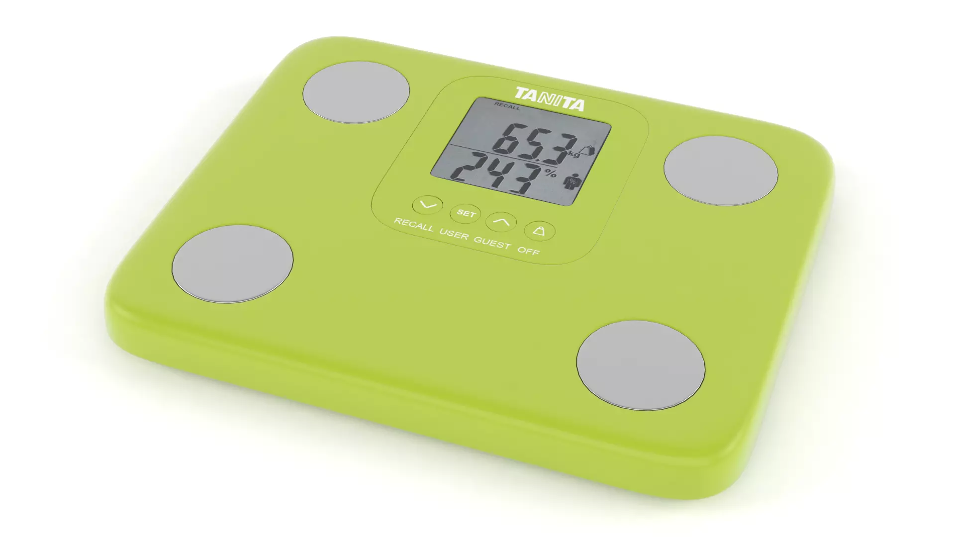 Bathroom Scale 3D model_0