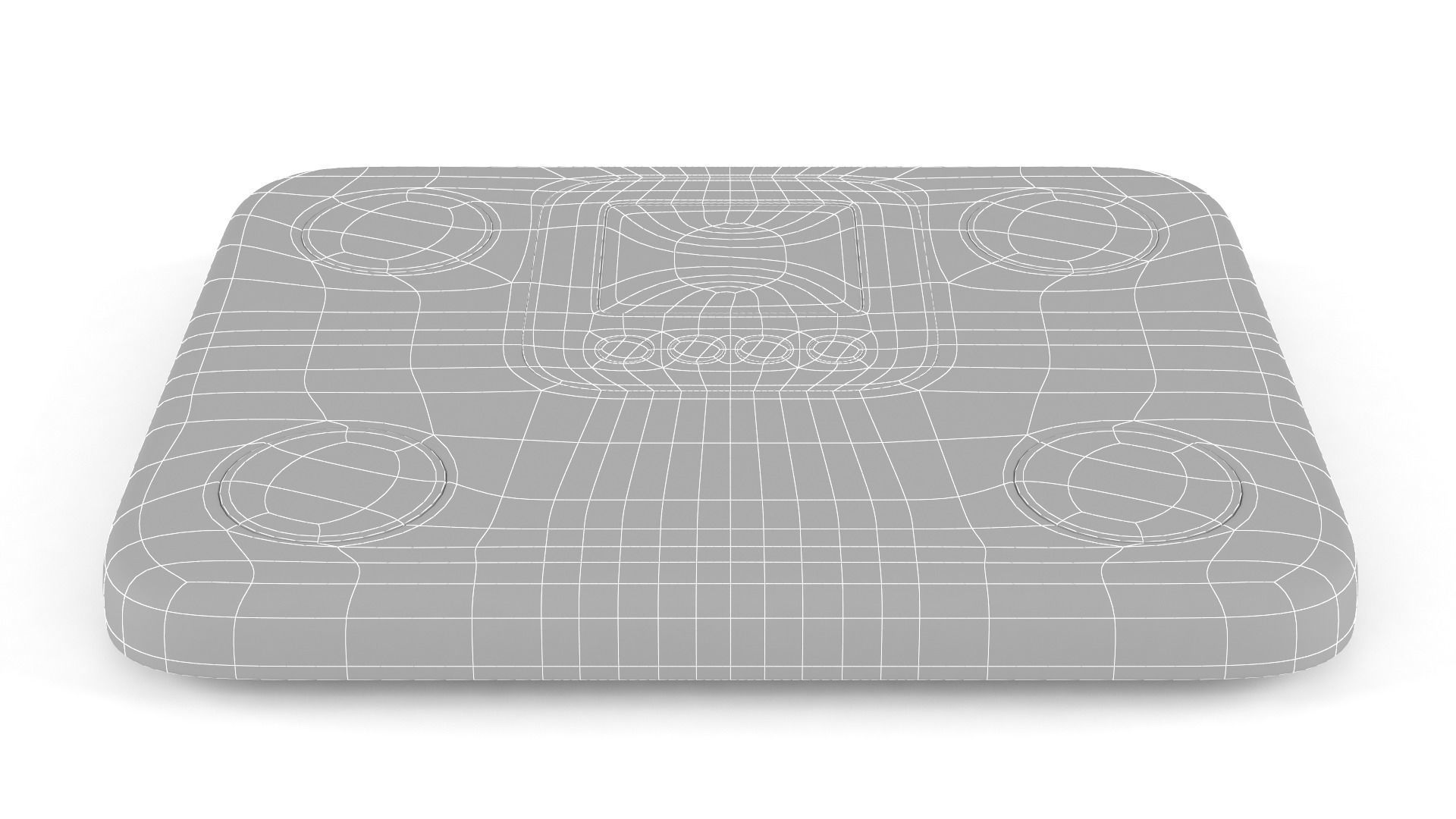 Bathroom Scale 3D model_6