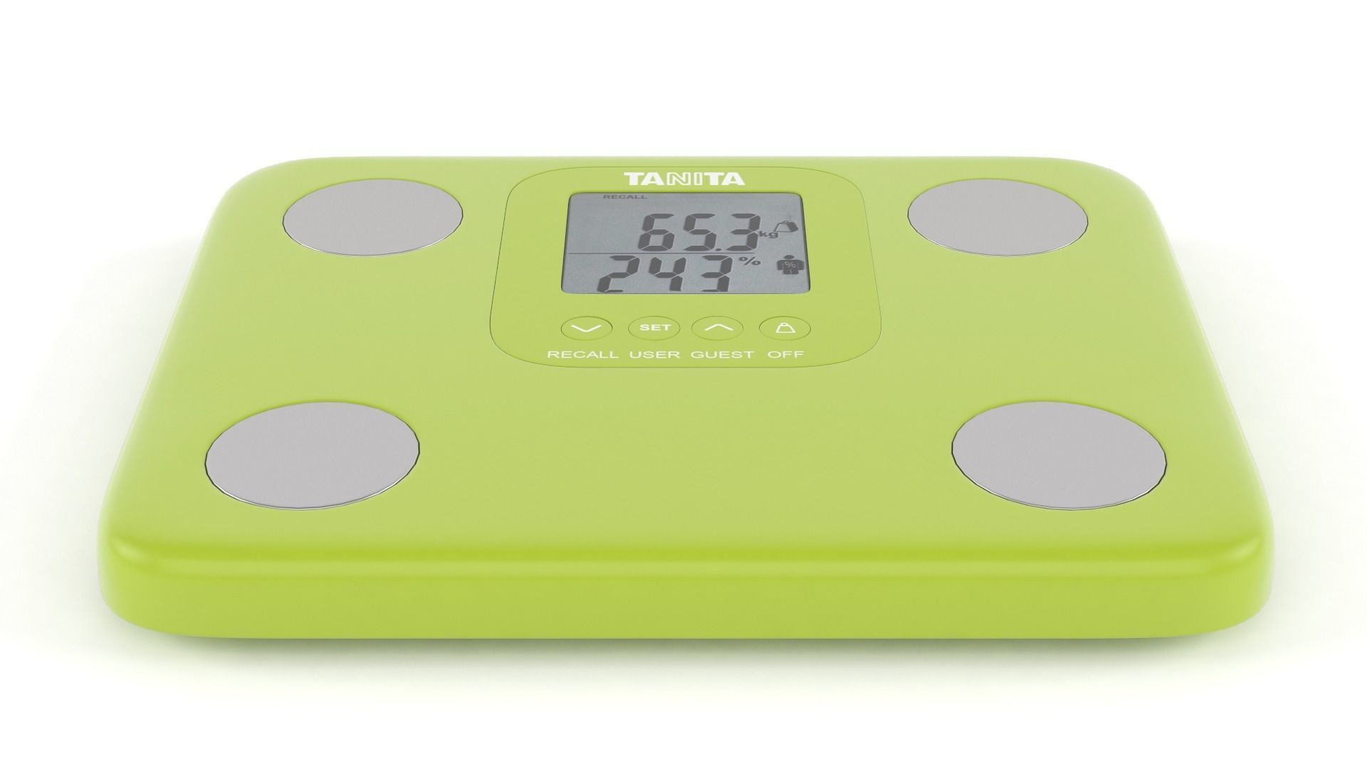 Bathroom Scale 3D model_1