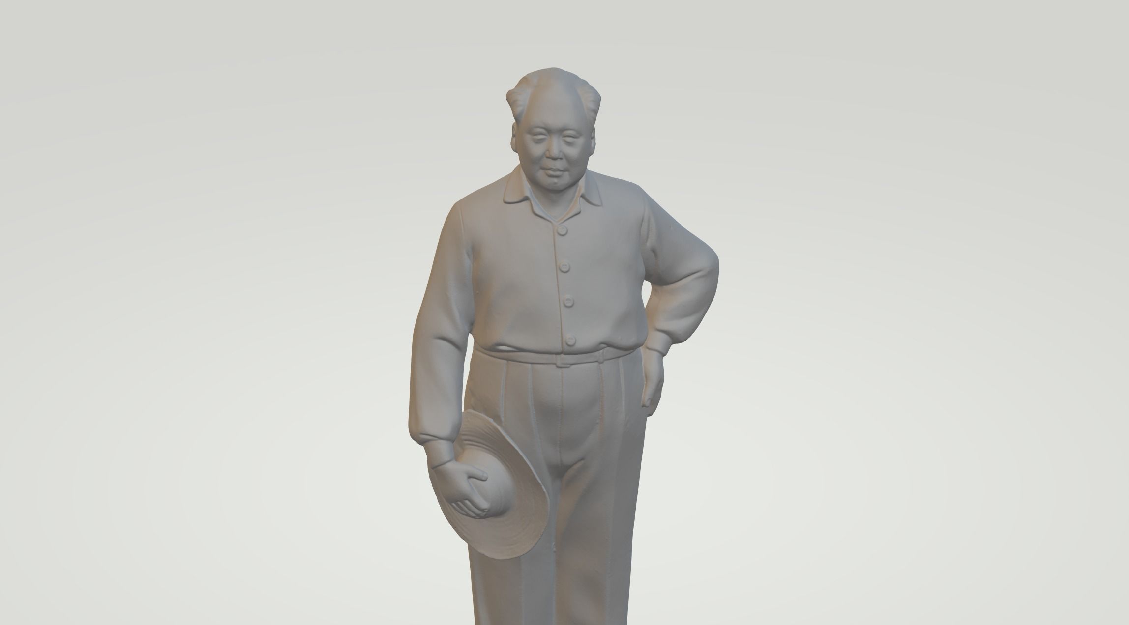Chairman Mao Zedong 3D model 3D printable | CGTrader