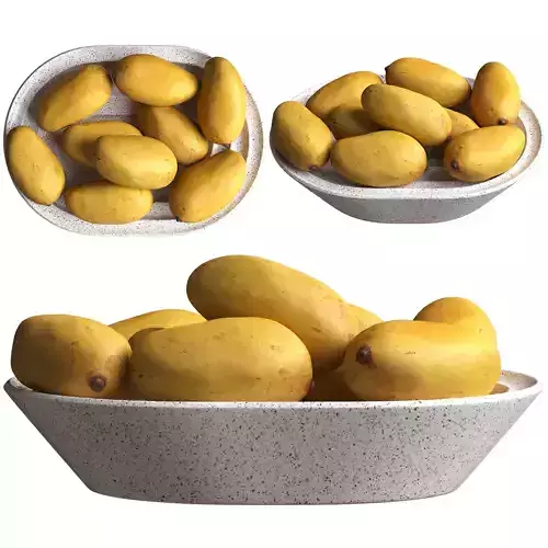 Mango in fruit bowl 02