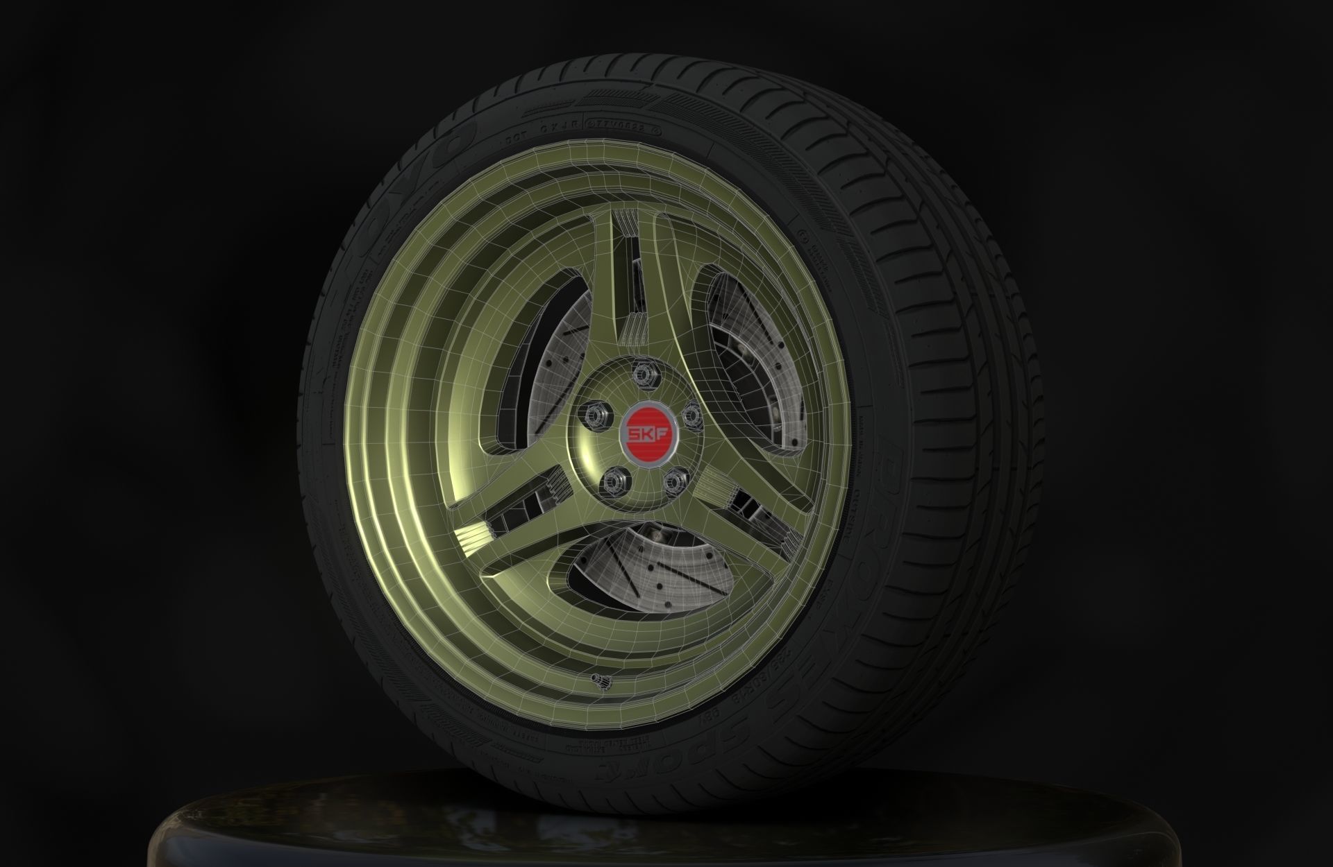 Haugen x SKF San Supoku - Game Ready - Textured with Materials Low-poly 3D model_6