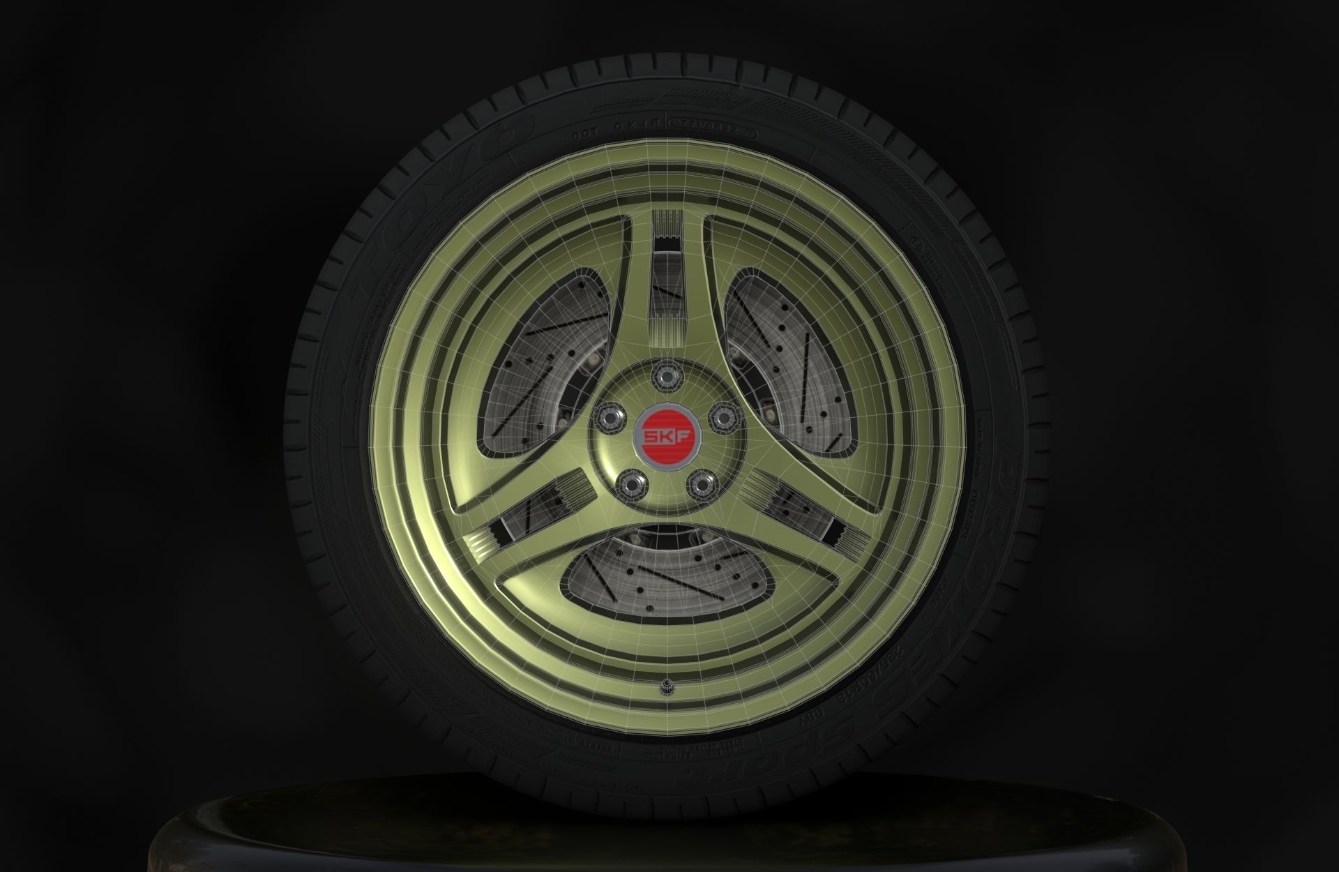 Haugen x SKF San Supoku - Game Ready - Textured with Materials Low-poly 3D model_4