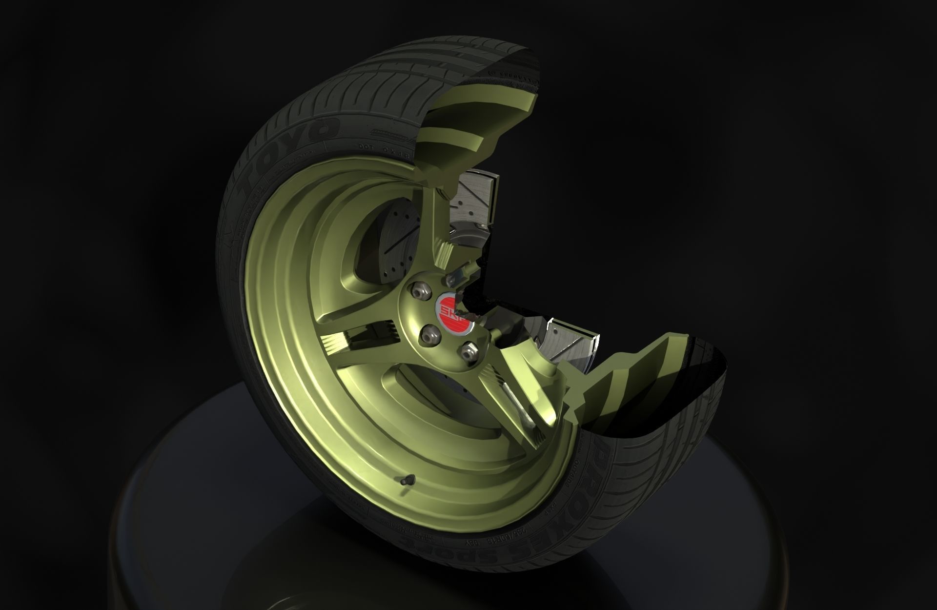Haugen x SKF San Supoku - Game Ready - Textured with Materials Low-poly 3D model_14