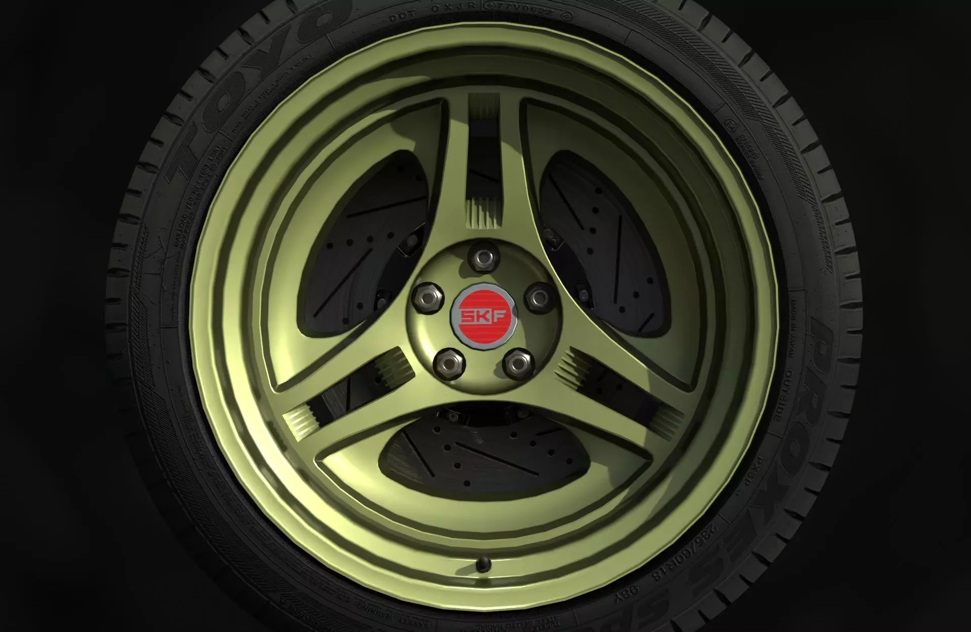 Haugen x SKF San Supoku - Game Ready - Textured with Materials Low-poly 3D model_0