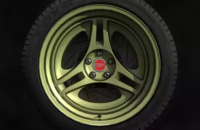 Haugen x SKF San Supoku - Game Ready - Textured with Materials Low-poly 3D model