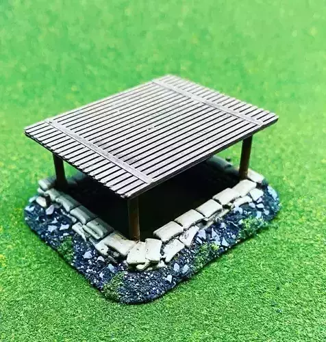 Observation Bunker Style 1 15mm Scale 3D print model