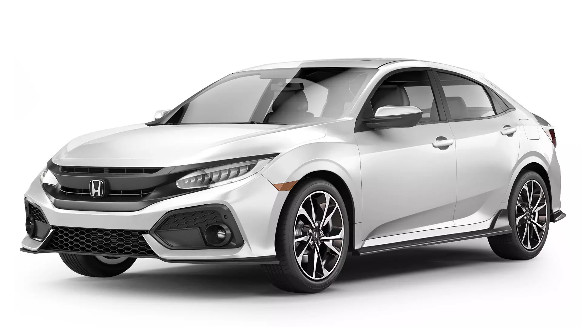 Honda Civic Hatchback 2017 3D model