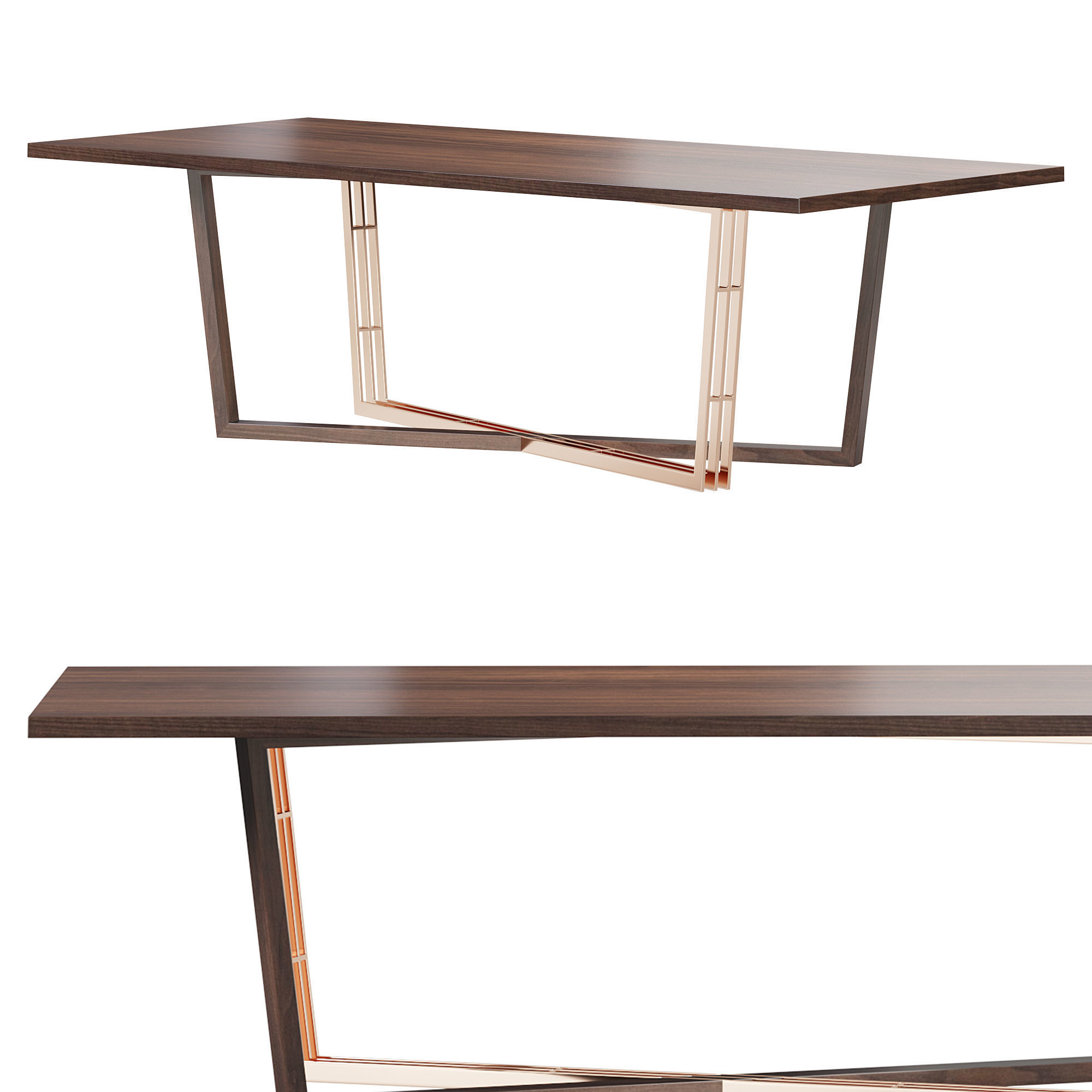  ALISON DINING TABLE By Laskasas 3D model_2