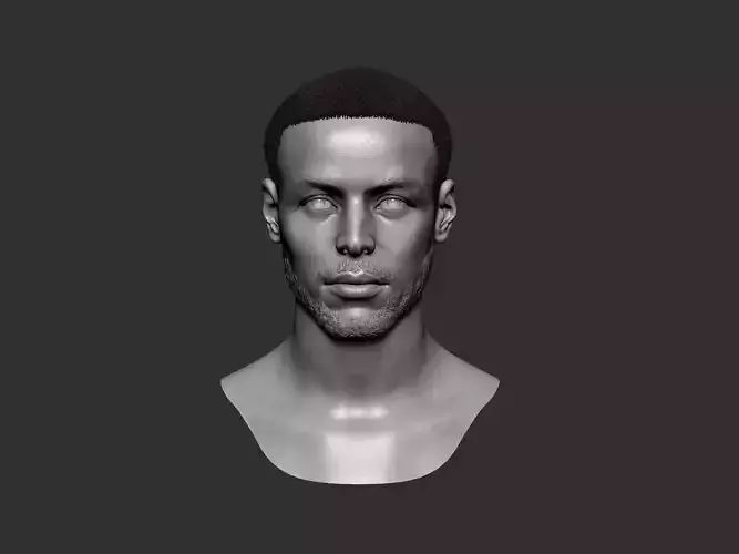 Stephen Curry 3D print model