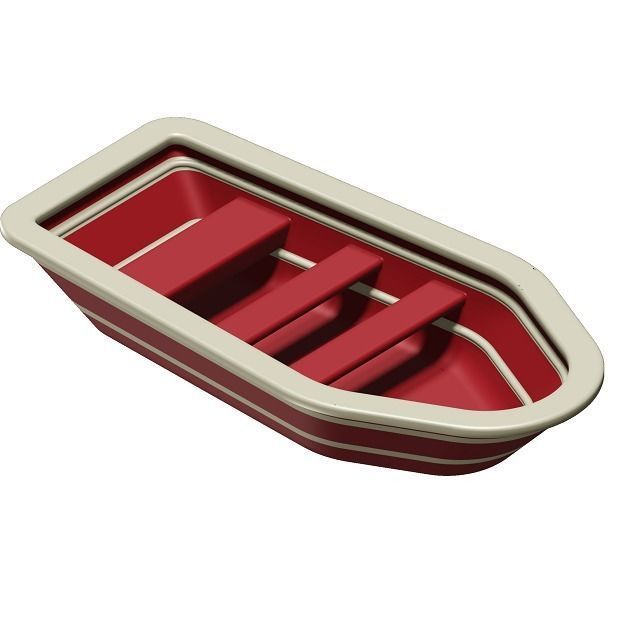 Fabulous Fishing Boat Toy 3D model_3