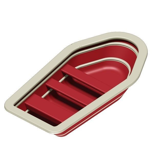 Fabulous Fishing Boat Toy 3D model_2