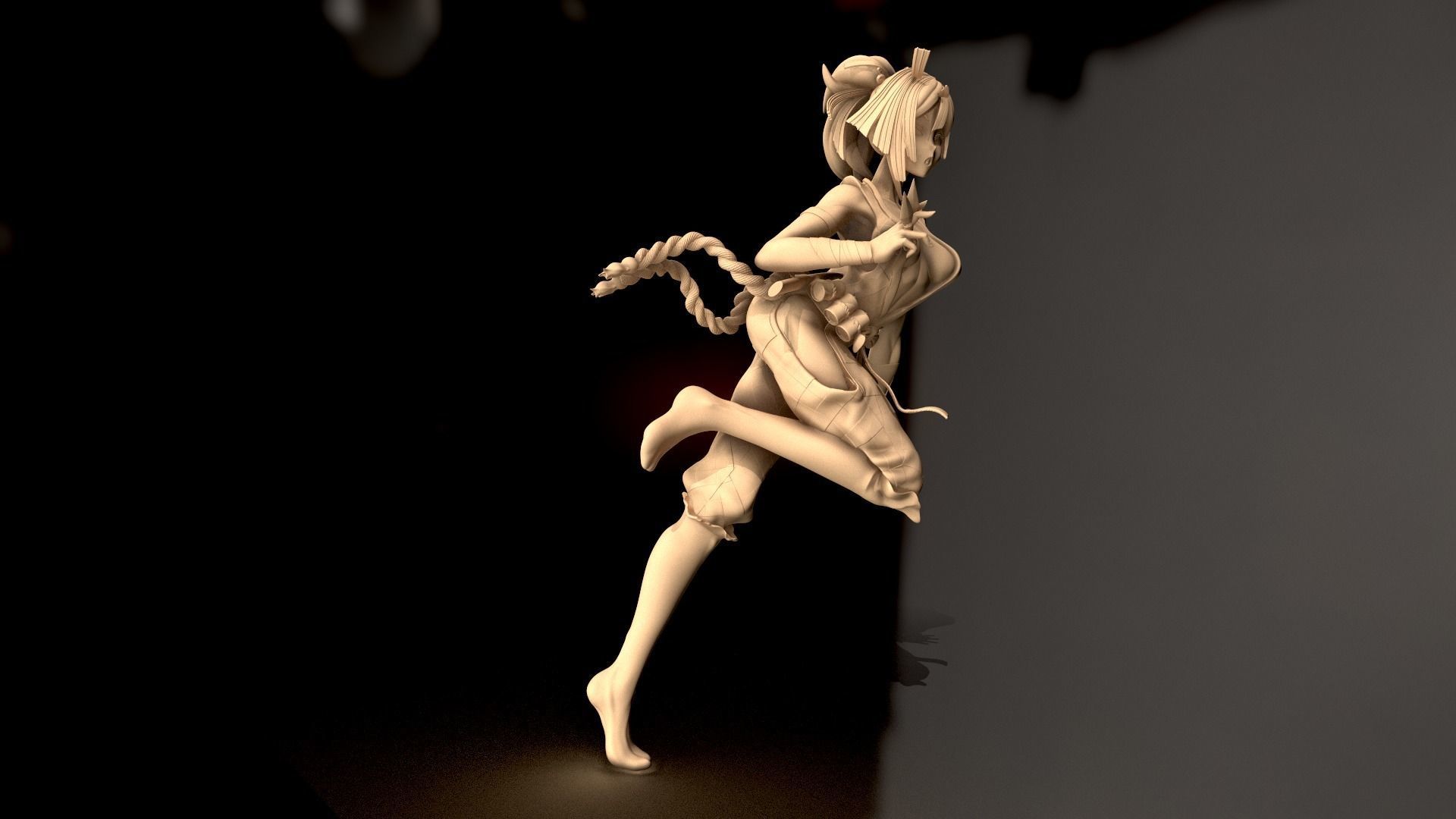 Yuzuriha Hell Paradise 3D print model_8