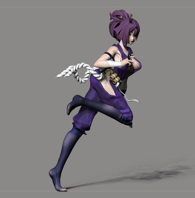 Yuzuriha Hell Paradise 3D print model_18