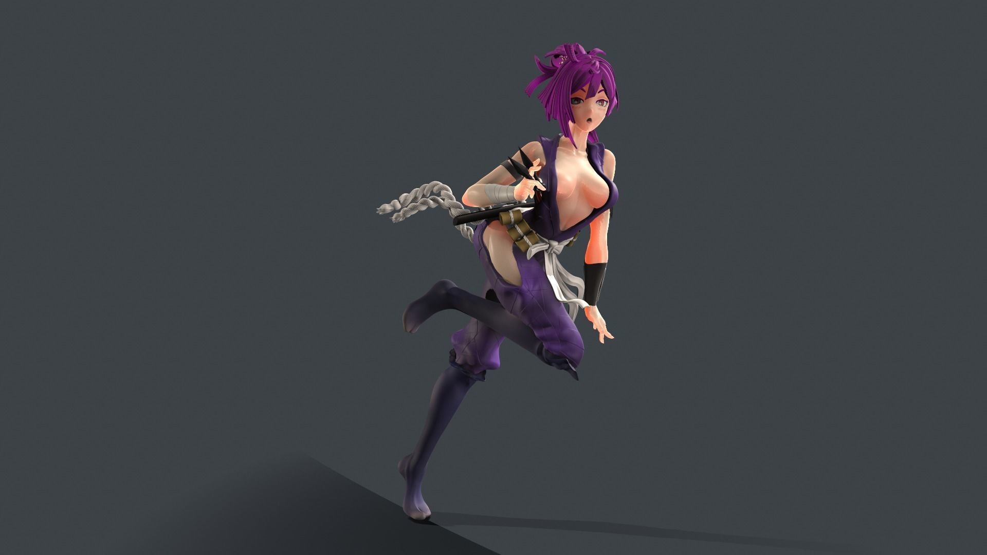 Yuzuriha Hell Paradise 3D print model_3