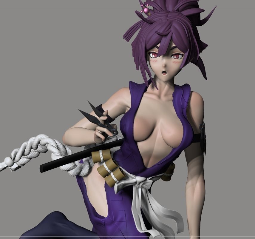 Yuzuriha Hell Paradise 3D print model_13