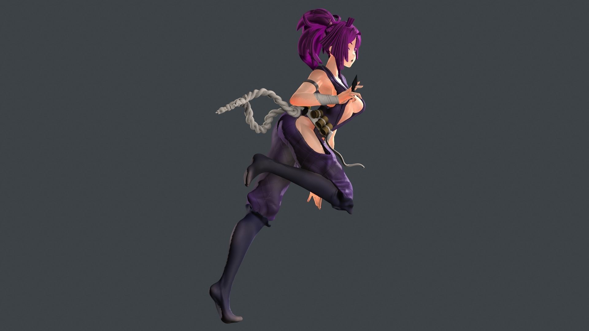 Yuzuriha Hell Paradise 3D print model_5