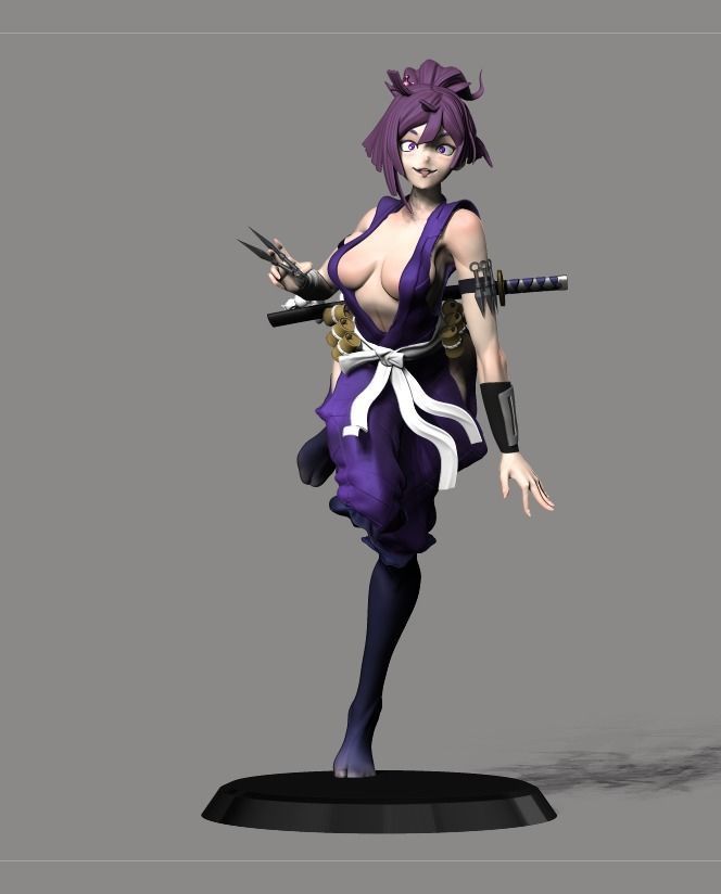 Yuzuriha Hell Paradise 3D print model_31