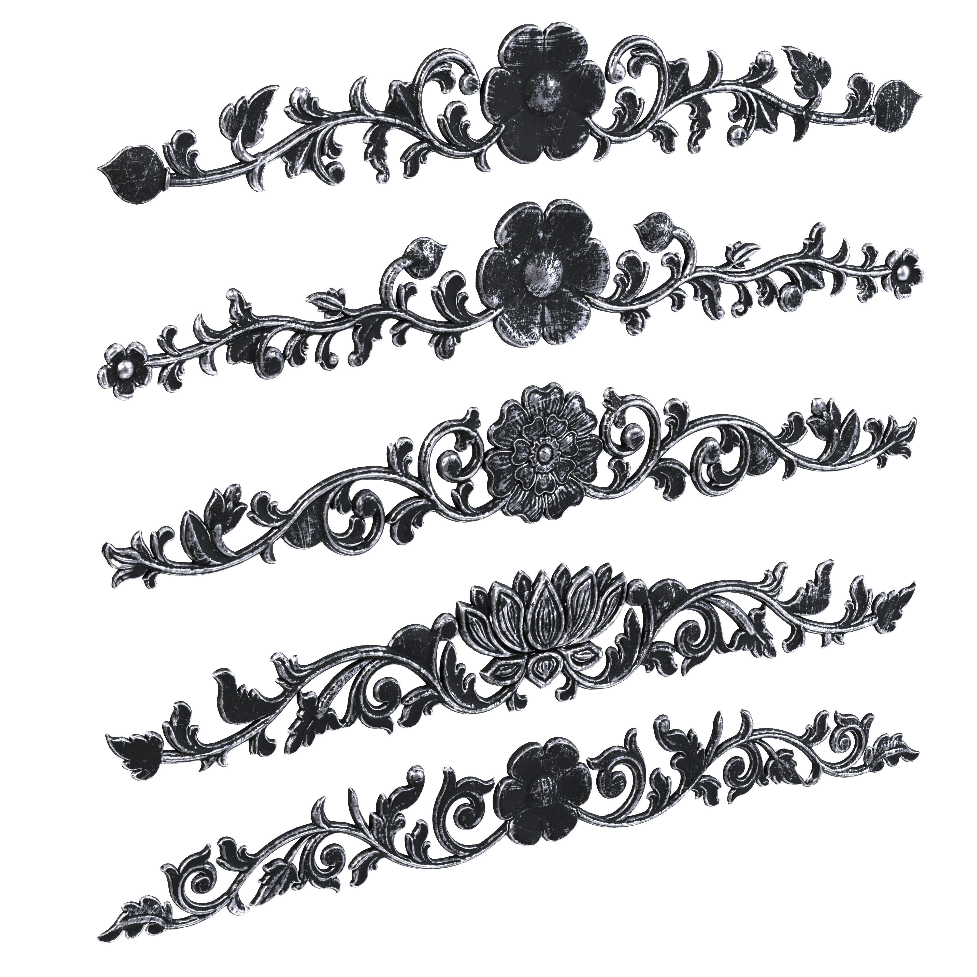 5 Low-Poly Ornament Vol 06-3 Low-poly 3D model Low-poly 3D model_3