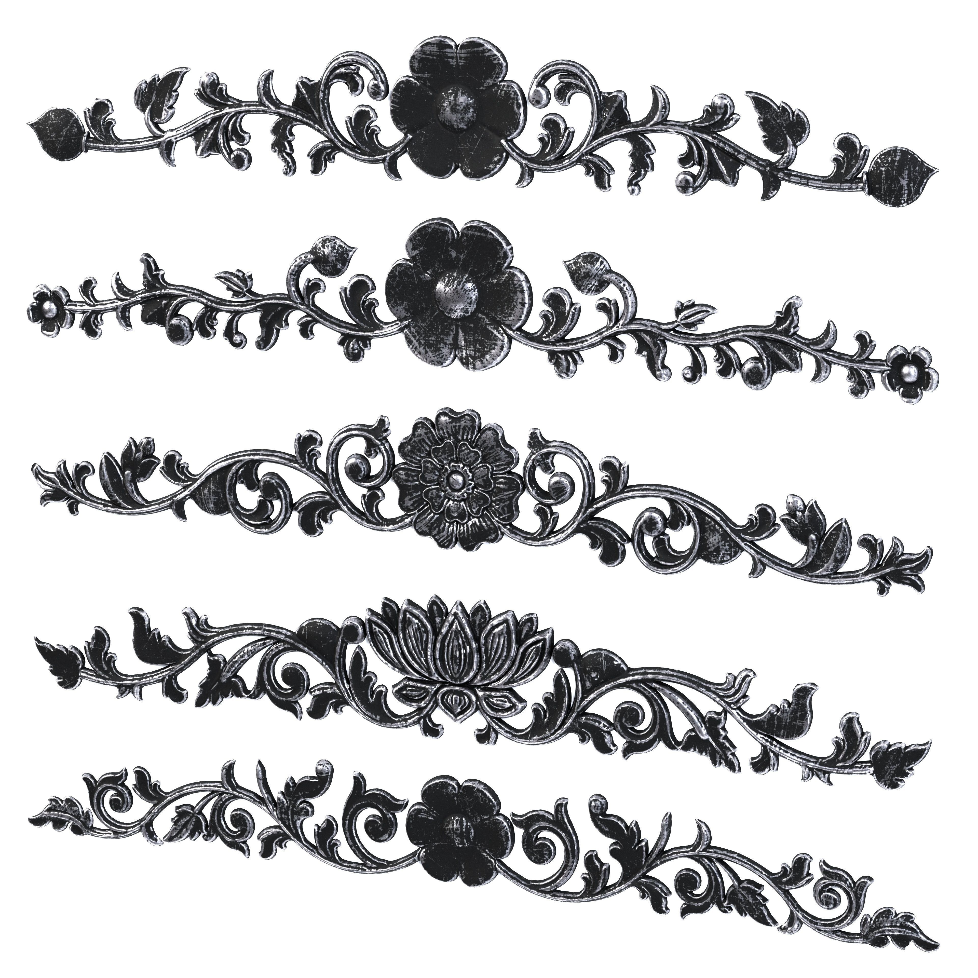 5 Low-Poly Ornament Vol 06-3 Low-poly 3D model Low-poly 3D model_4