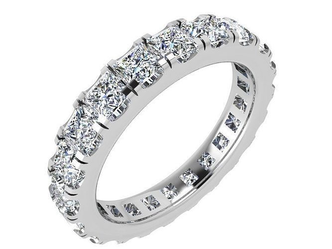 Round bride ring 3695 3D print model  3D print model