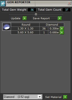 Infinity diamond ring 3697 3D print model 3D print model_8