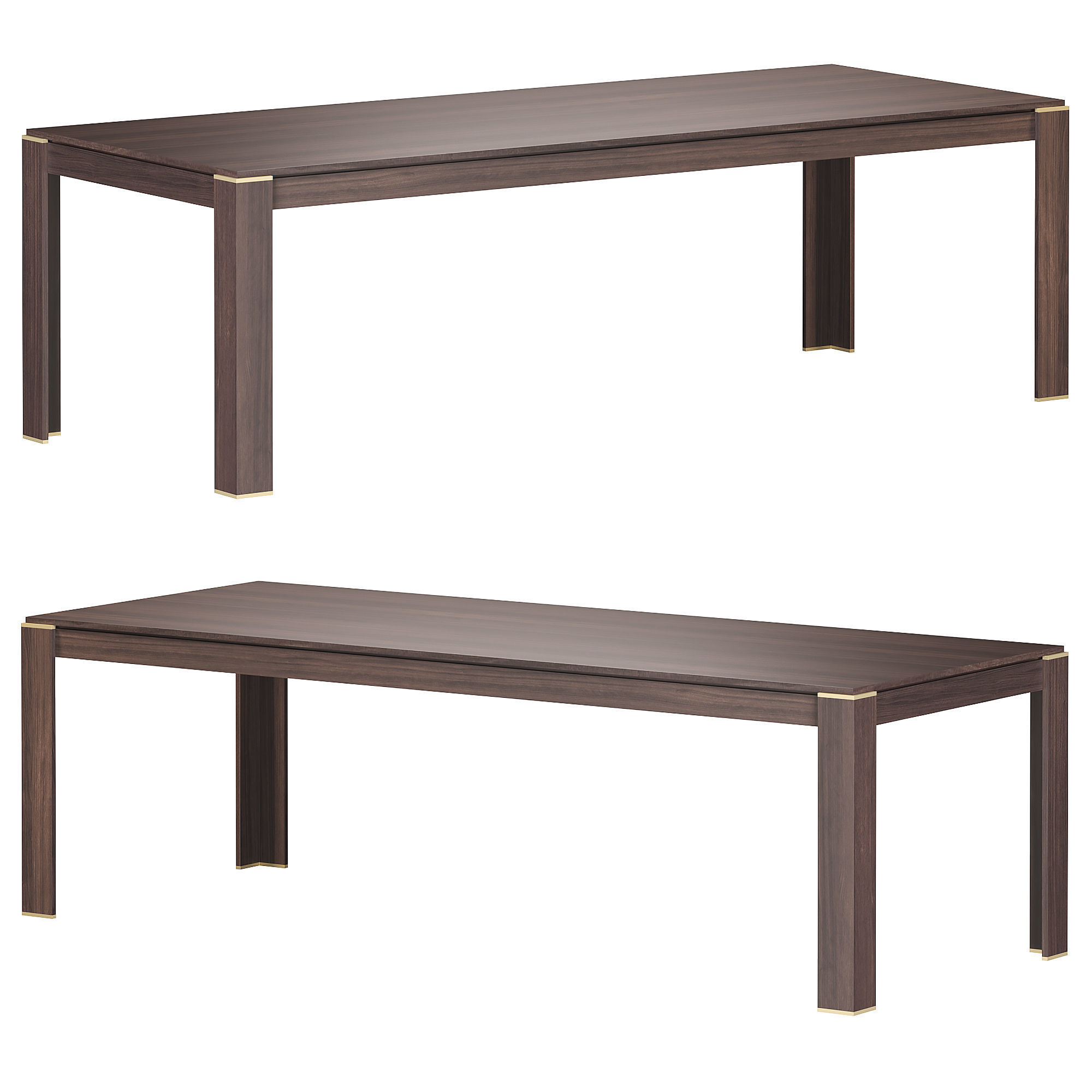 BUDA DINING TABLE by laskasas 3D model_1