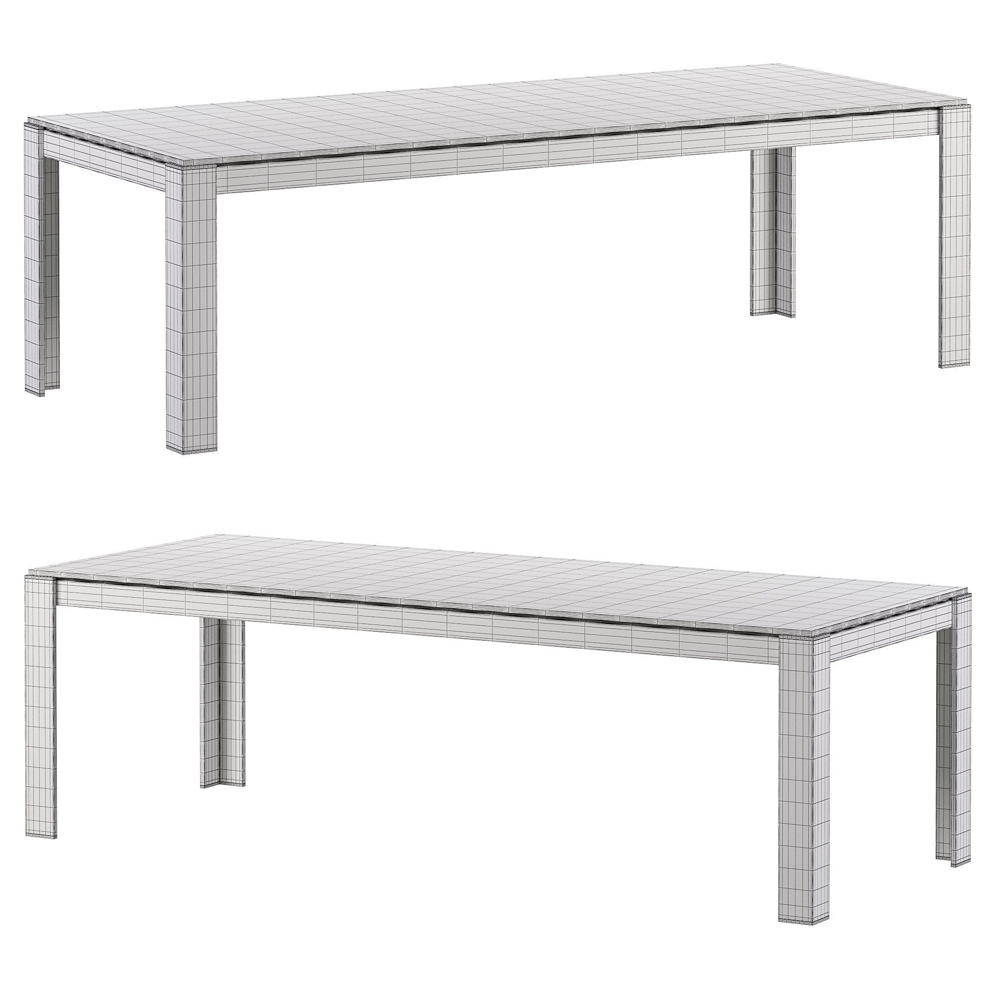 BUDA DINING TABLE by laskasas 3D model_3