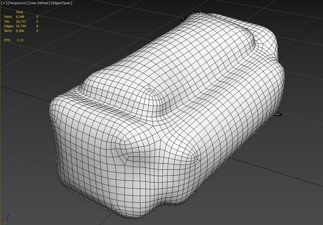 Pencil Case M07 Low-poly 3D model_8