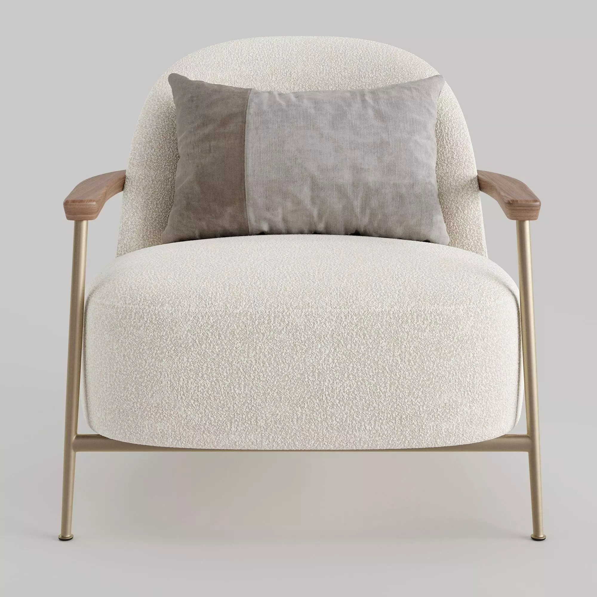 Sejour Lounge Chair by Gubi 3D model