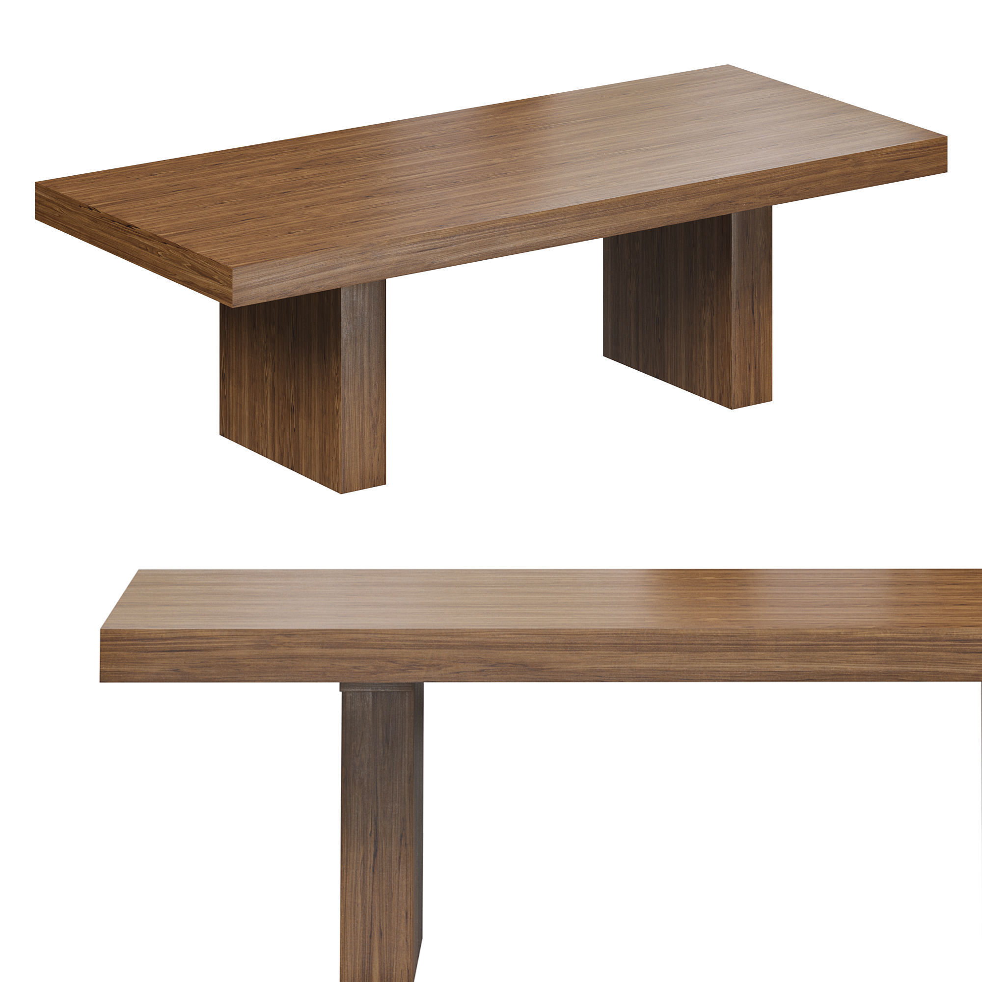 Isis dining table by laskasas 3D model_2