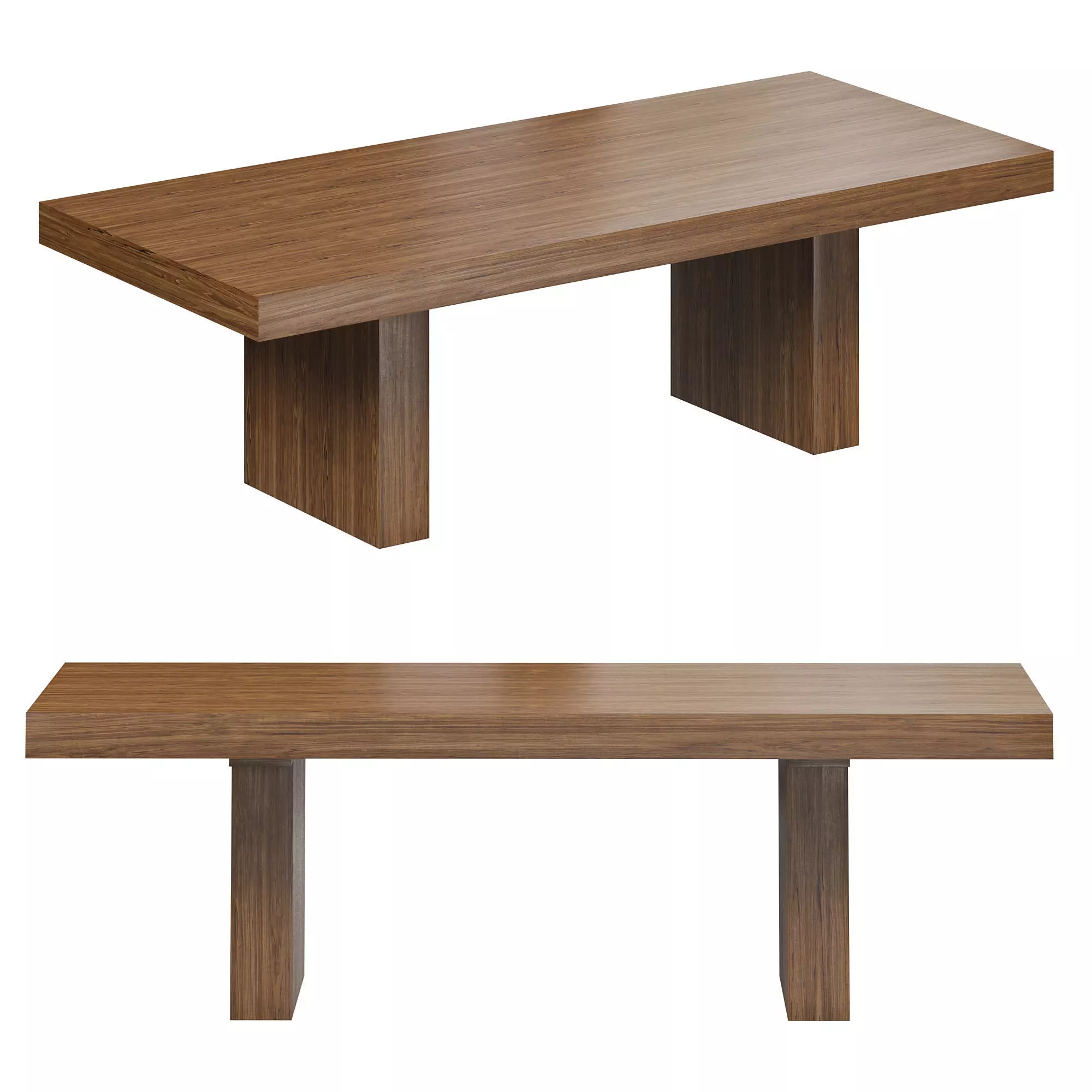 Isis dining table by laskasas 3D model_0