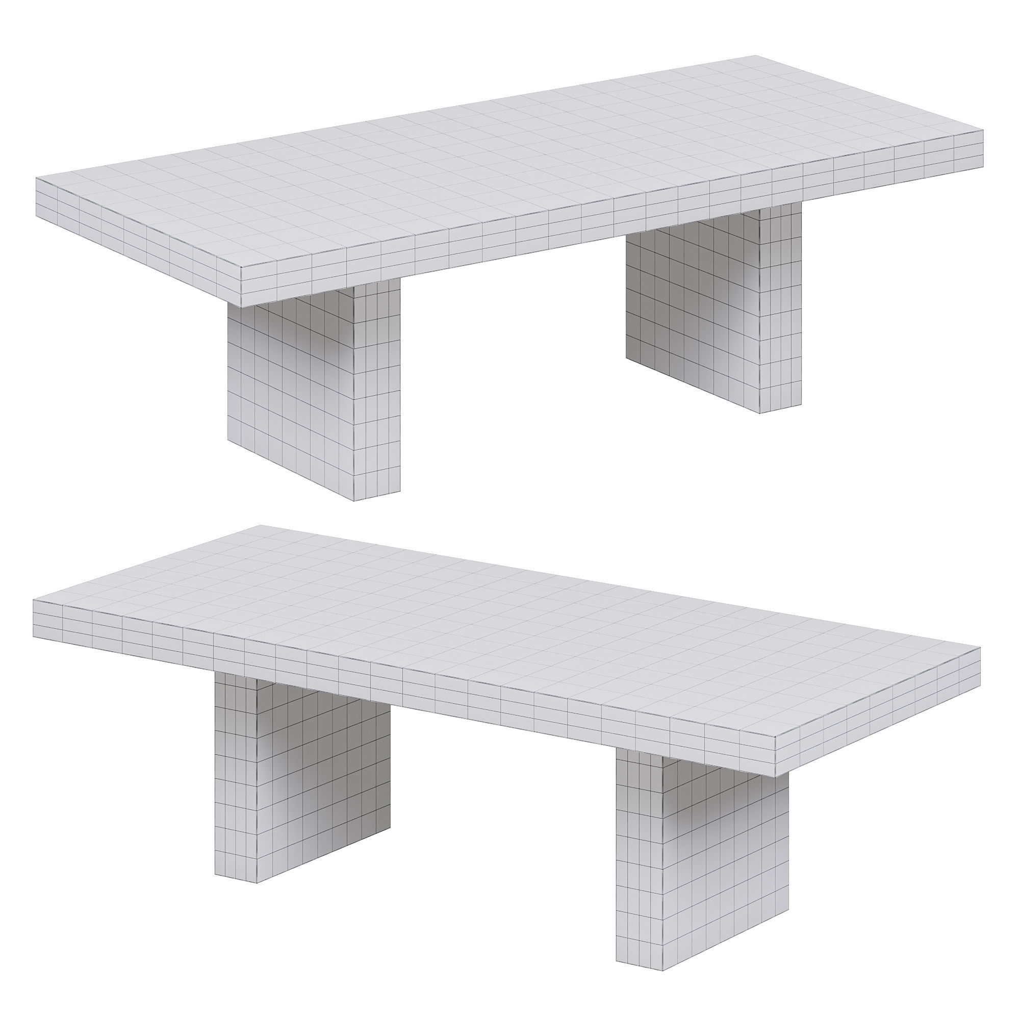 Isis dining table by laskasas 3D model_3