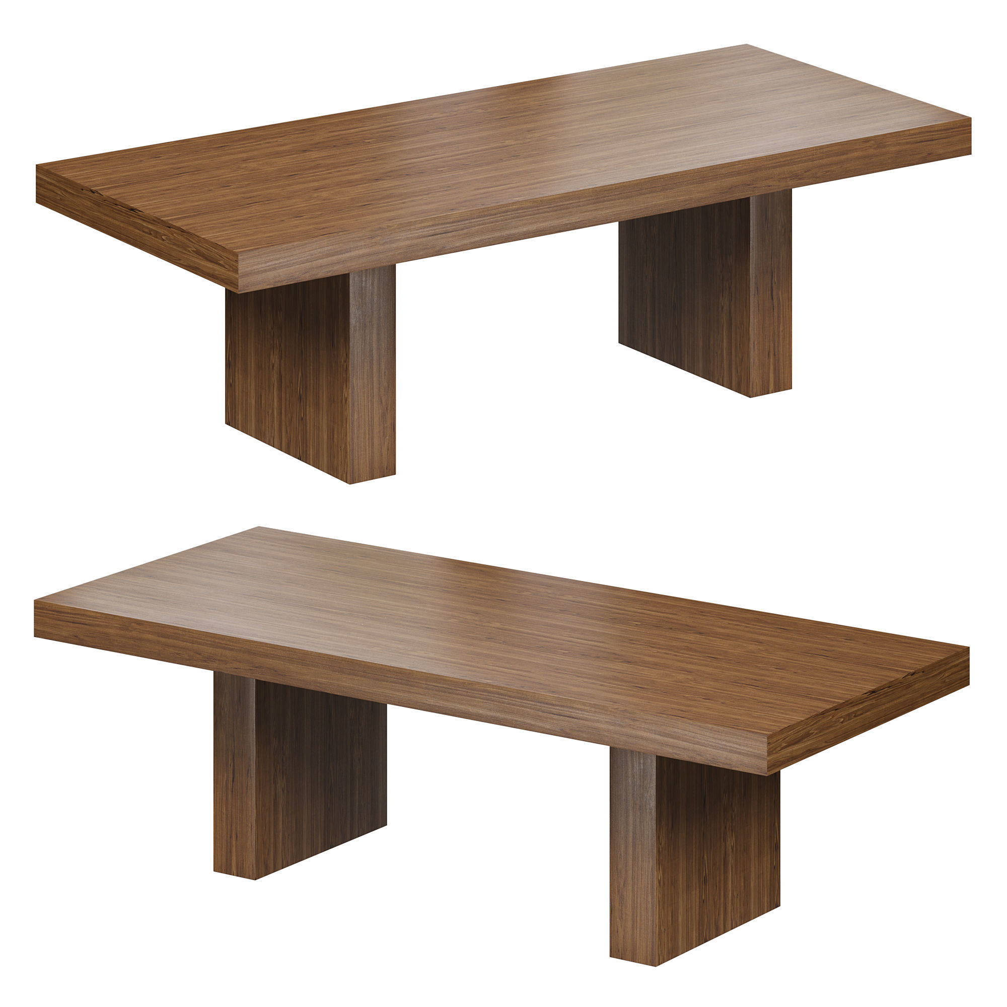 Isis dining table by laskasas 3D model_1