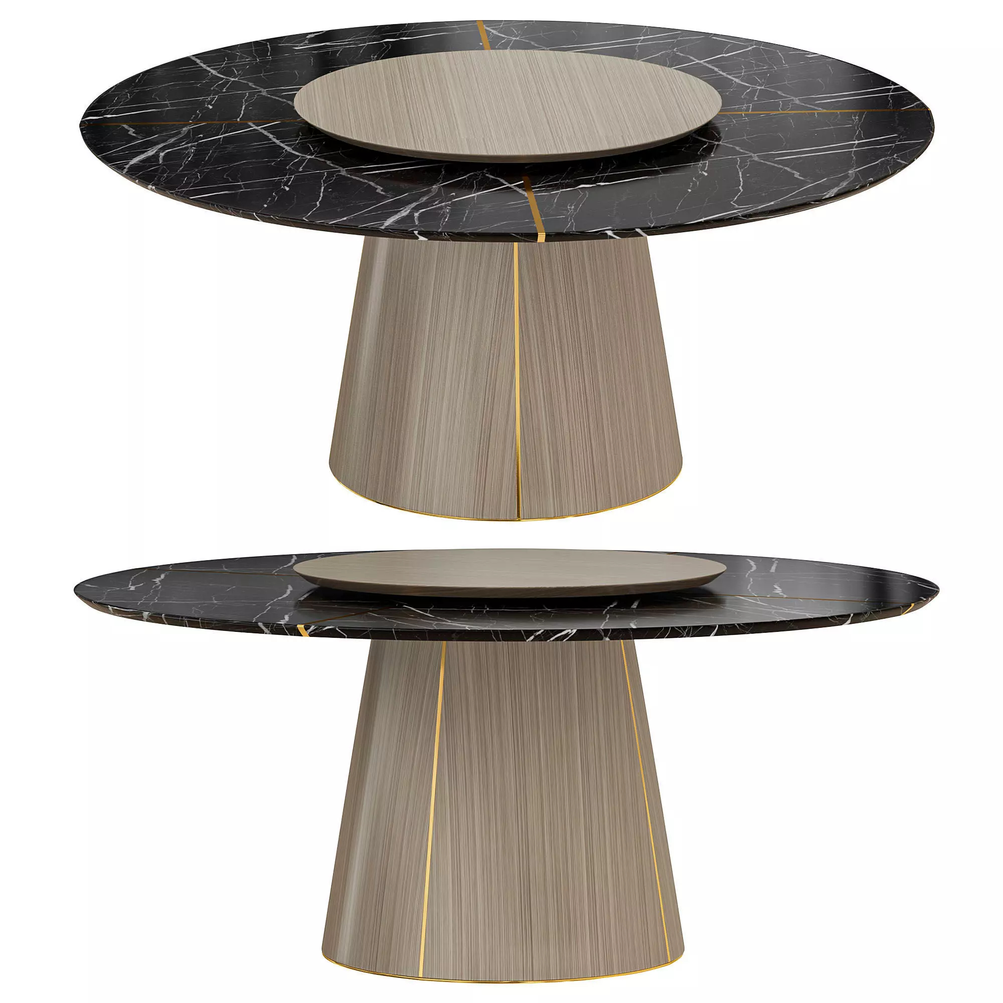 Marilyn dining table by laskasas 3D model_0