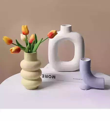  Geometric vases 3D model
