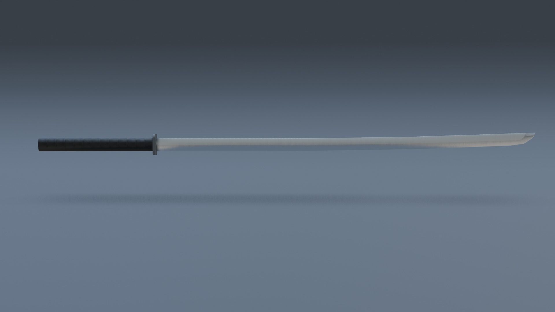 Deadpool katana Low-poly 3D model_3