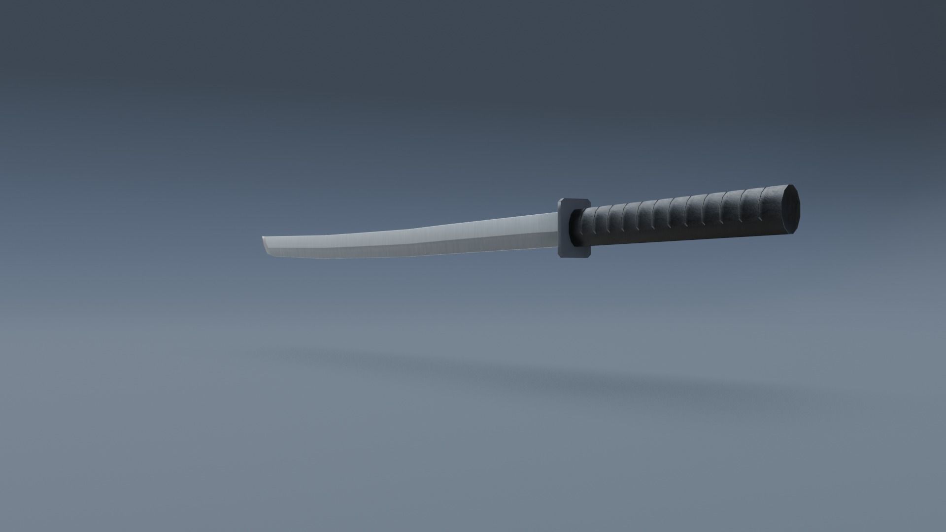 Deadpool katana Low-poly 3D model_5