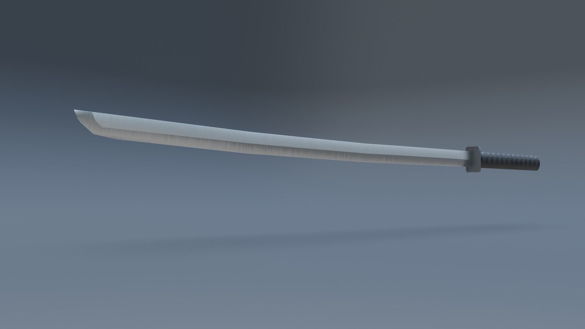 Deadpool katana Low-poly 3D model_1