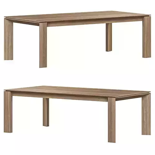 SUSAN DINING TABLE by laskasas 3D model
