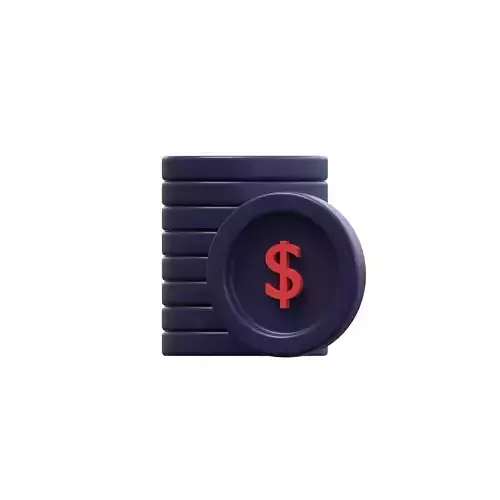 coins model 3D model