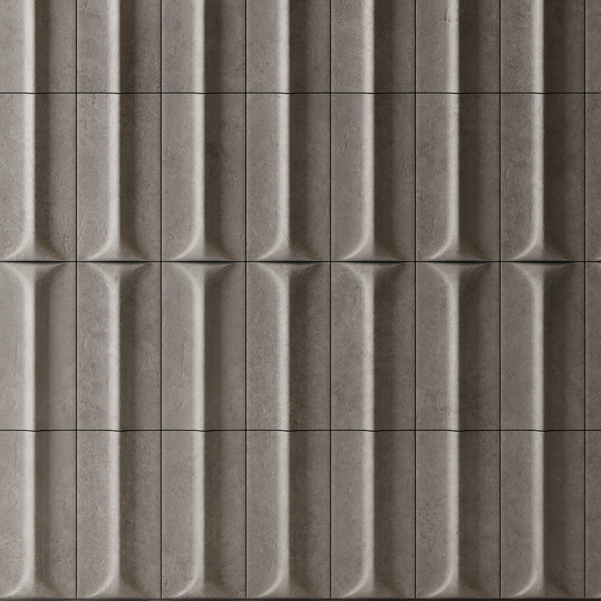 Wall panels 01 3D model_3