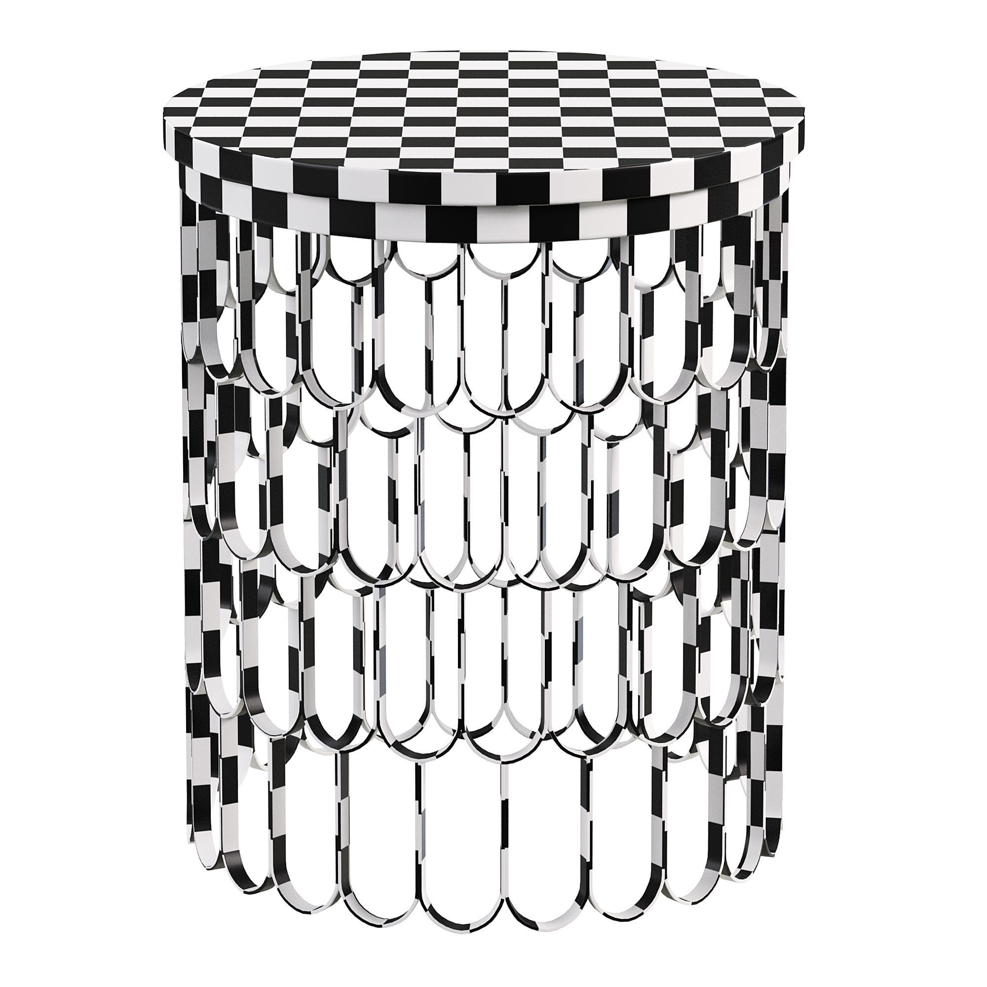 BRENDA SIDE TABLE by kaskasas 3D model_4