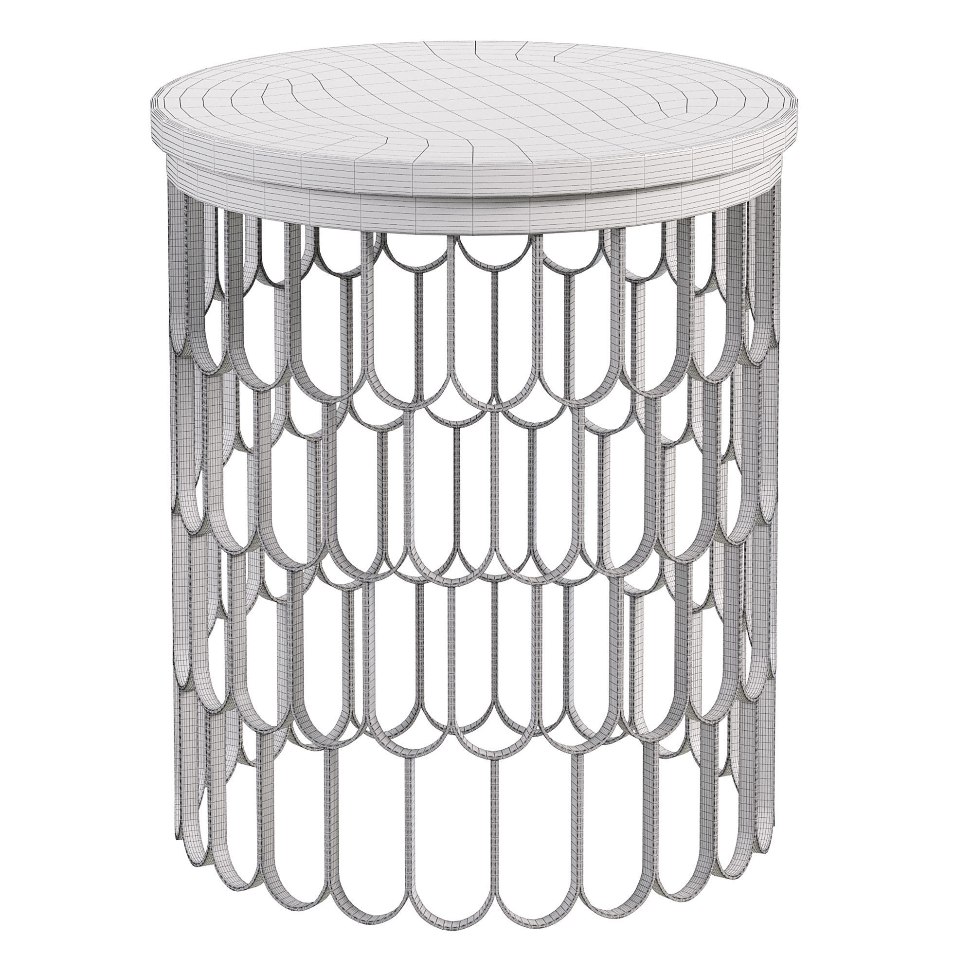 BRENDA SIDE TABLE by kaskasas 3D model_3