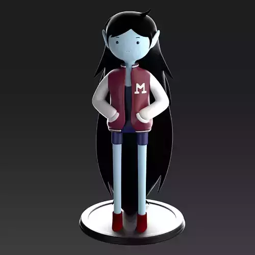 Marceline Adventure Time 3D print model