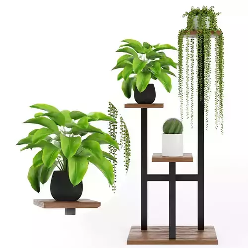 Indoor plant stand 03