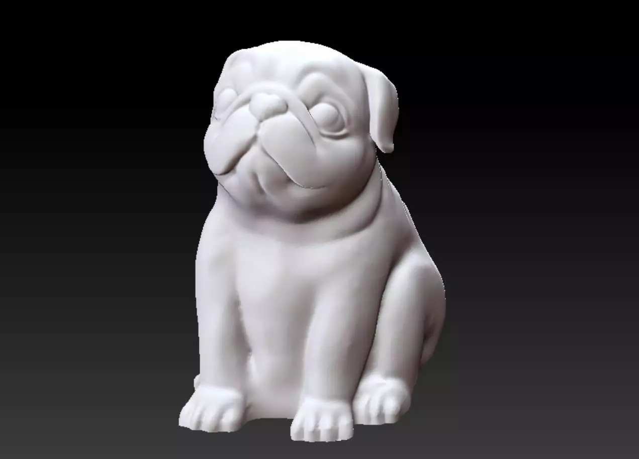 dog-puppy Free 3D model