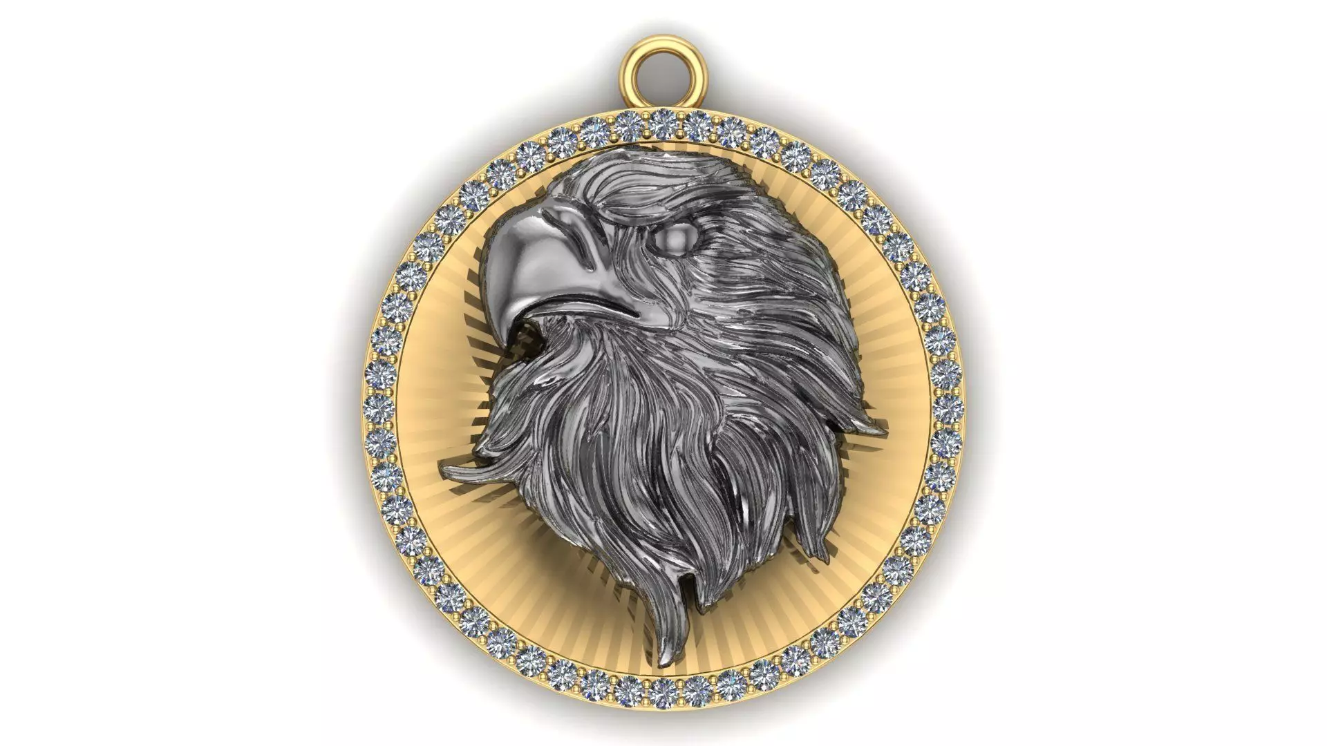 Eagle Pendant 3D print model